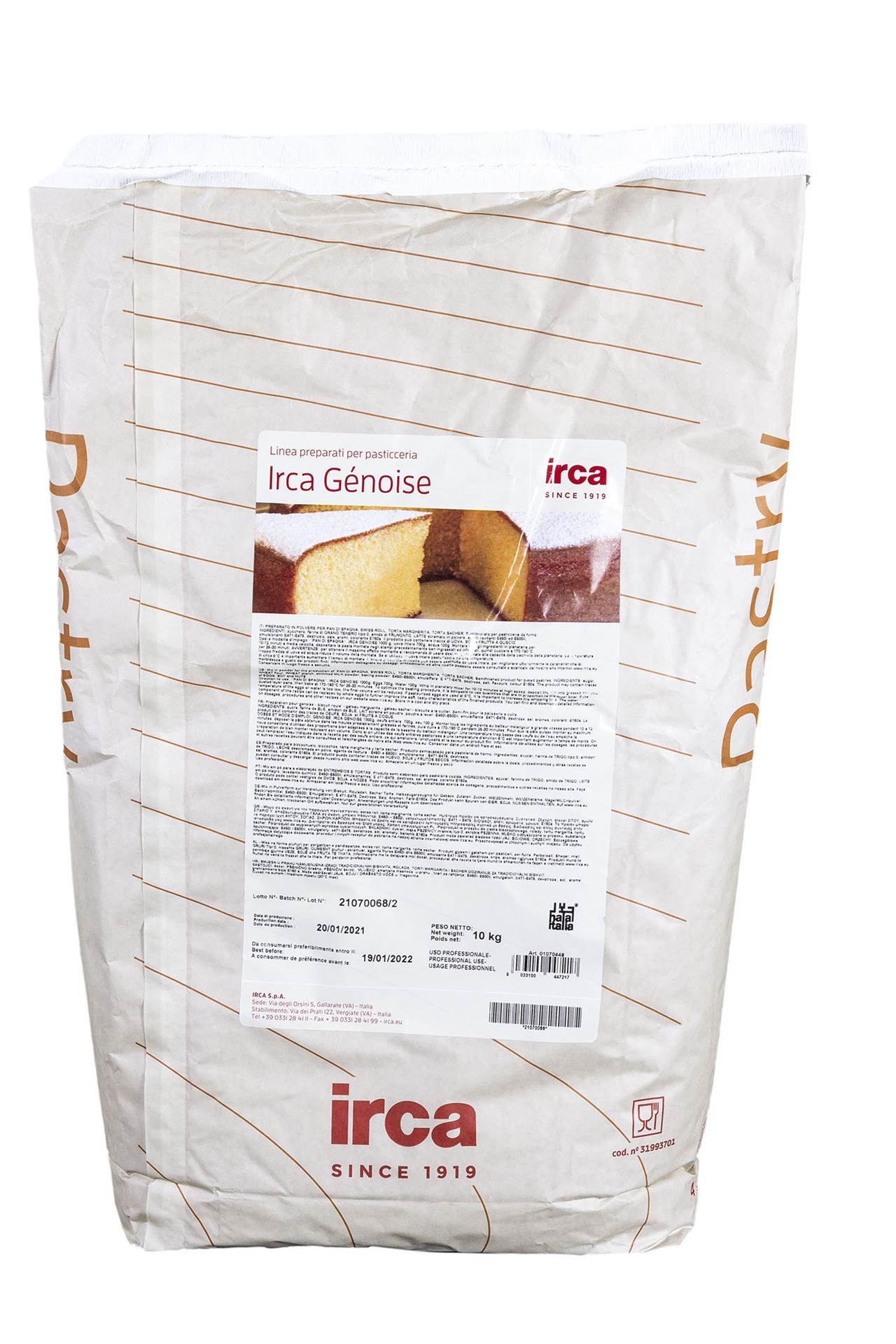 Irca Genoise kg 10