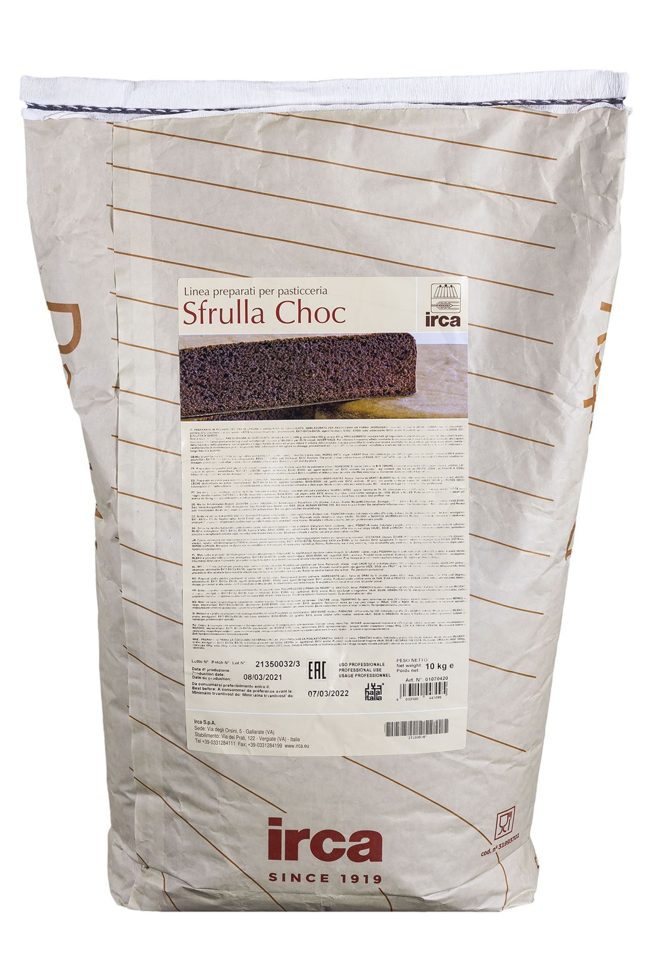 Sfrulla Choc kg 10