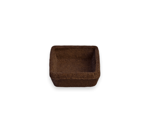 Tartelle Quadrate mm 45 Cacao Pezzi 168