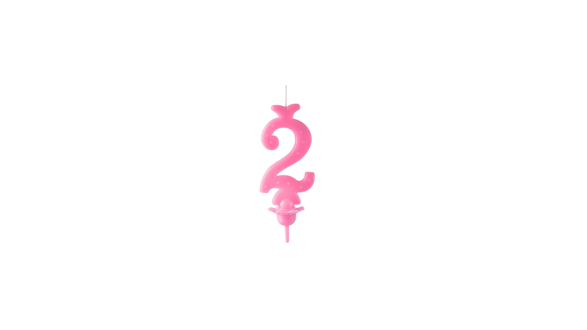 Candele Rosa 2 Cera pz 12