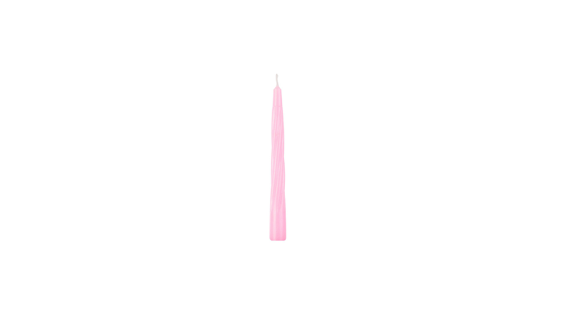 Candele 1 Anno Rosa pz 100