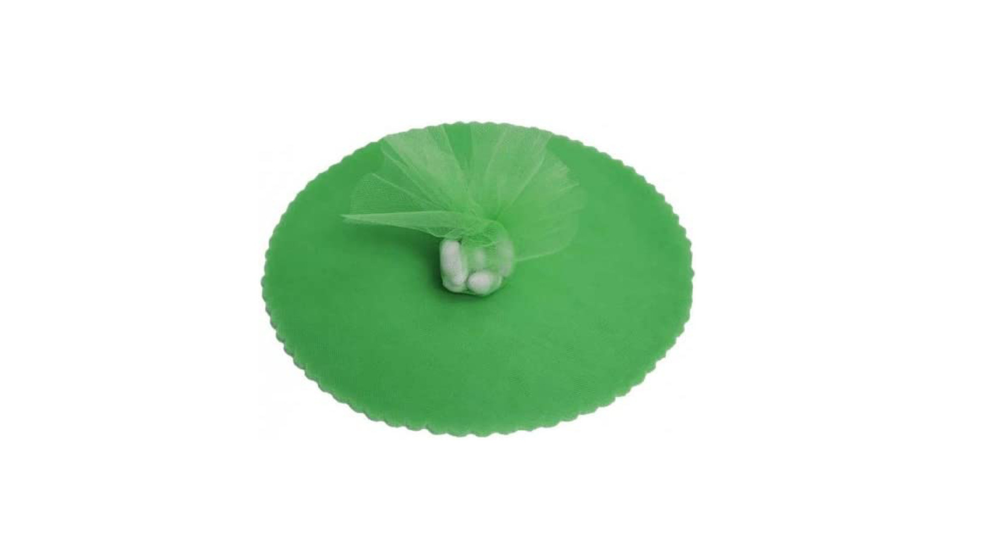 Tulle Tondo Verde pz 100