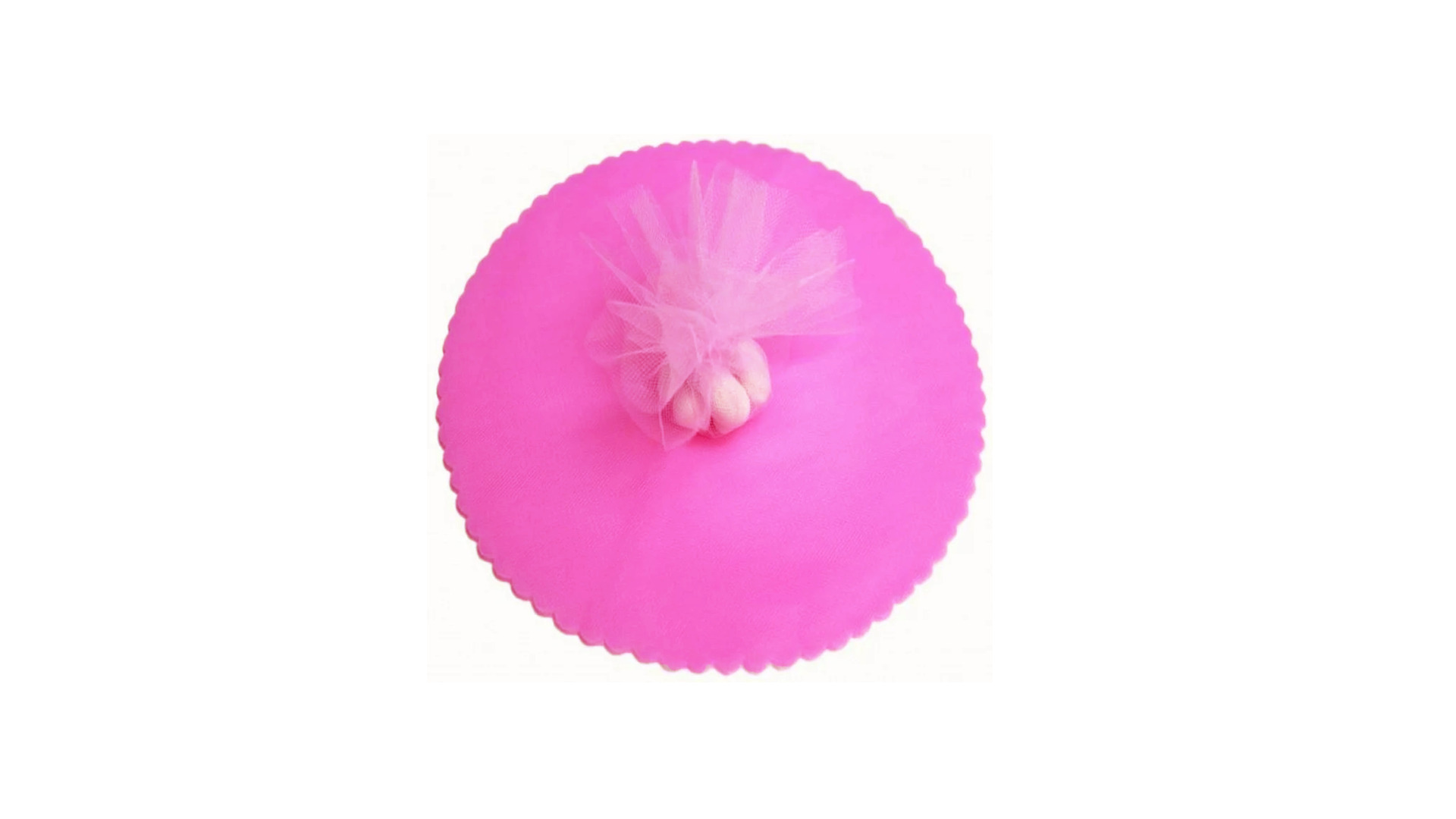 Tulle Tondo Rosa Shock pz 100