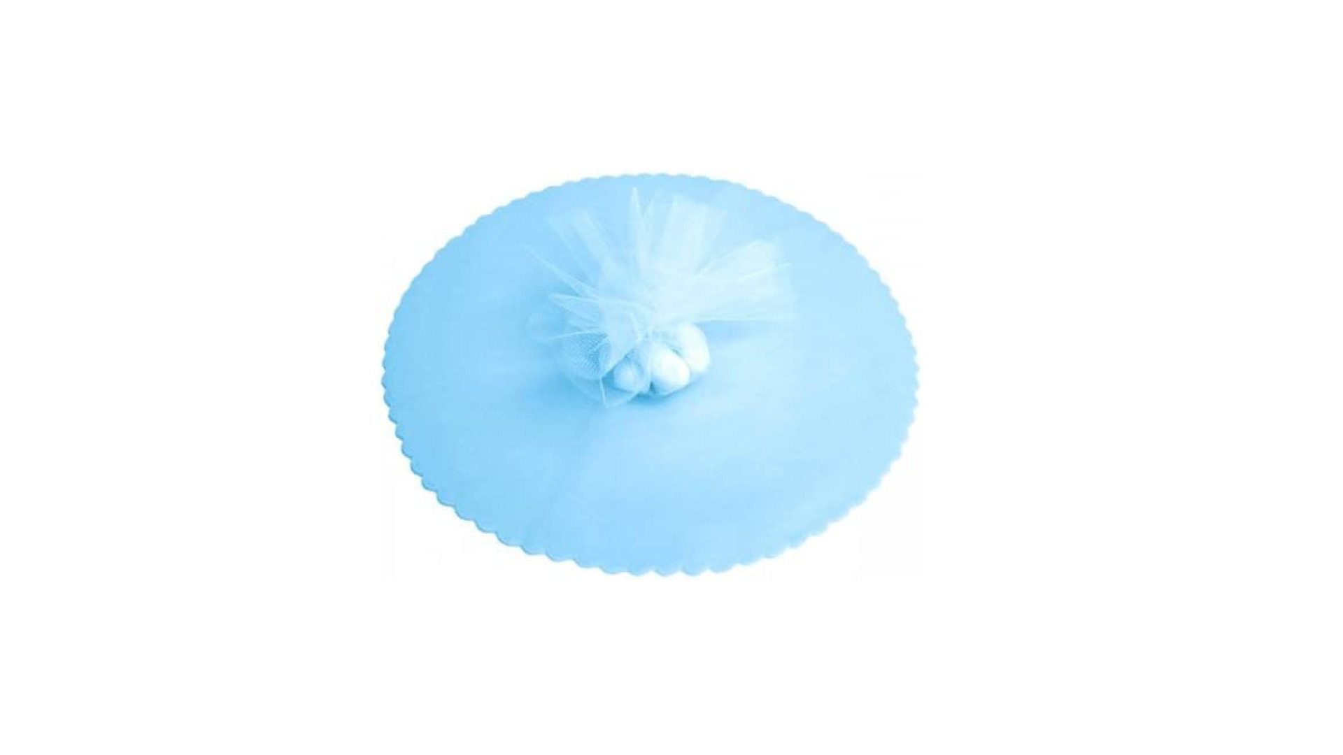 Tulle Tondo Celeste pz 100