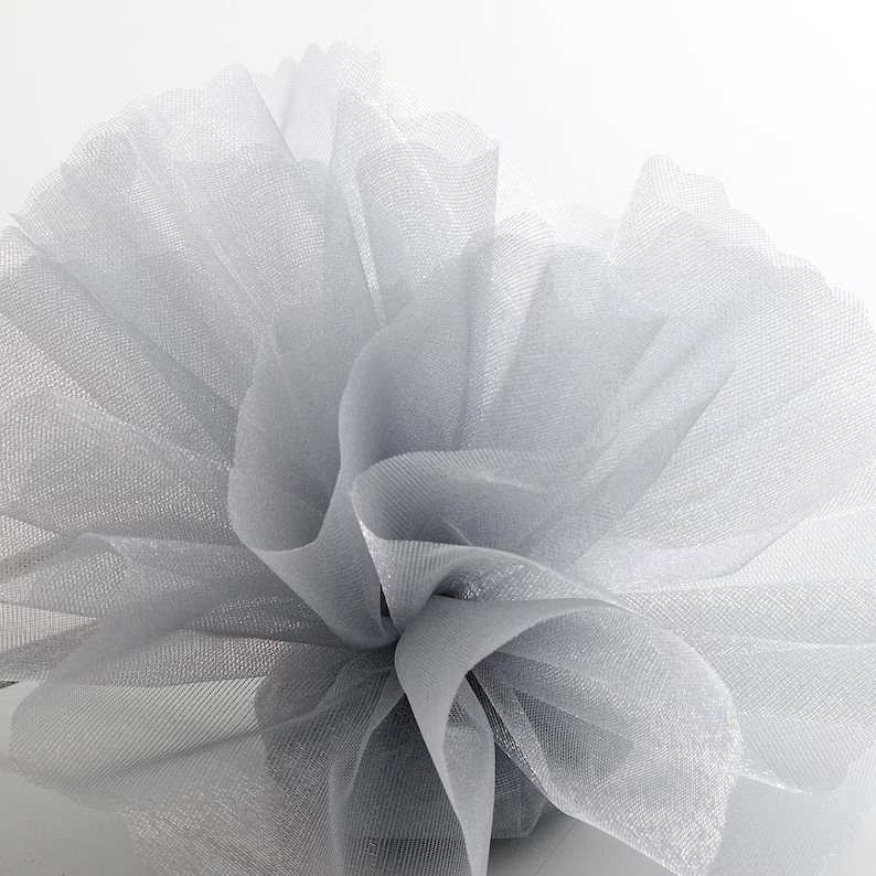 Tulle Tondo Argento pz 100