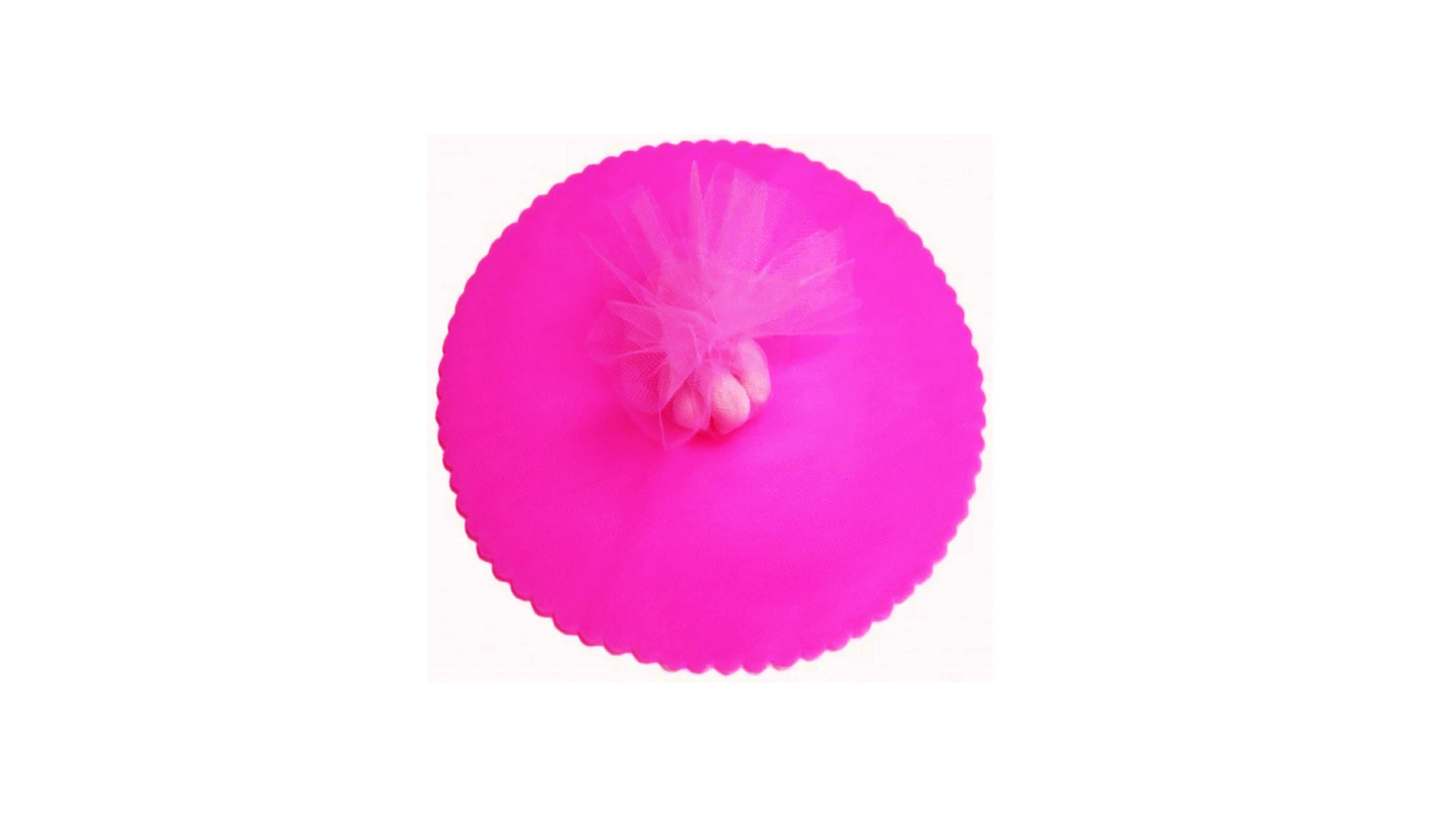 Tulle Tondo Fucsia pz 100