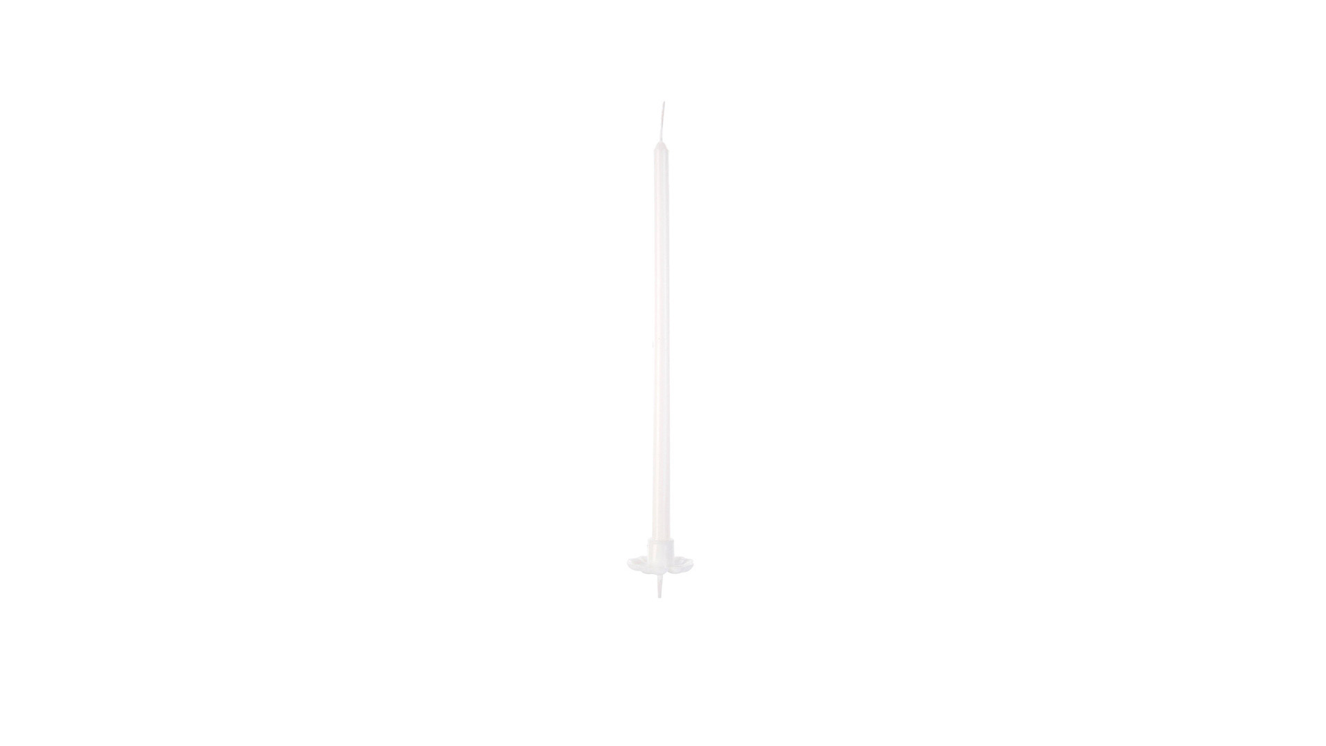 Mezzostelo + Supporti Bianco pz 50