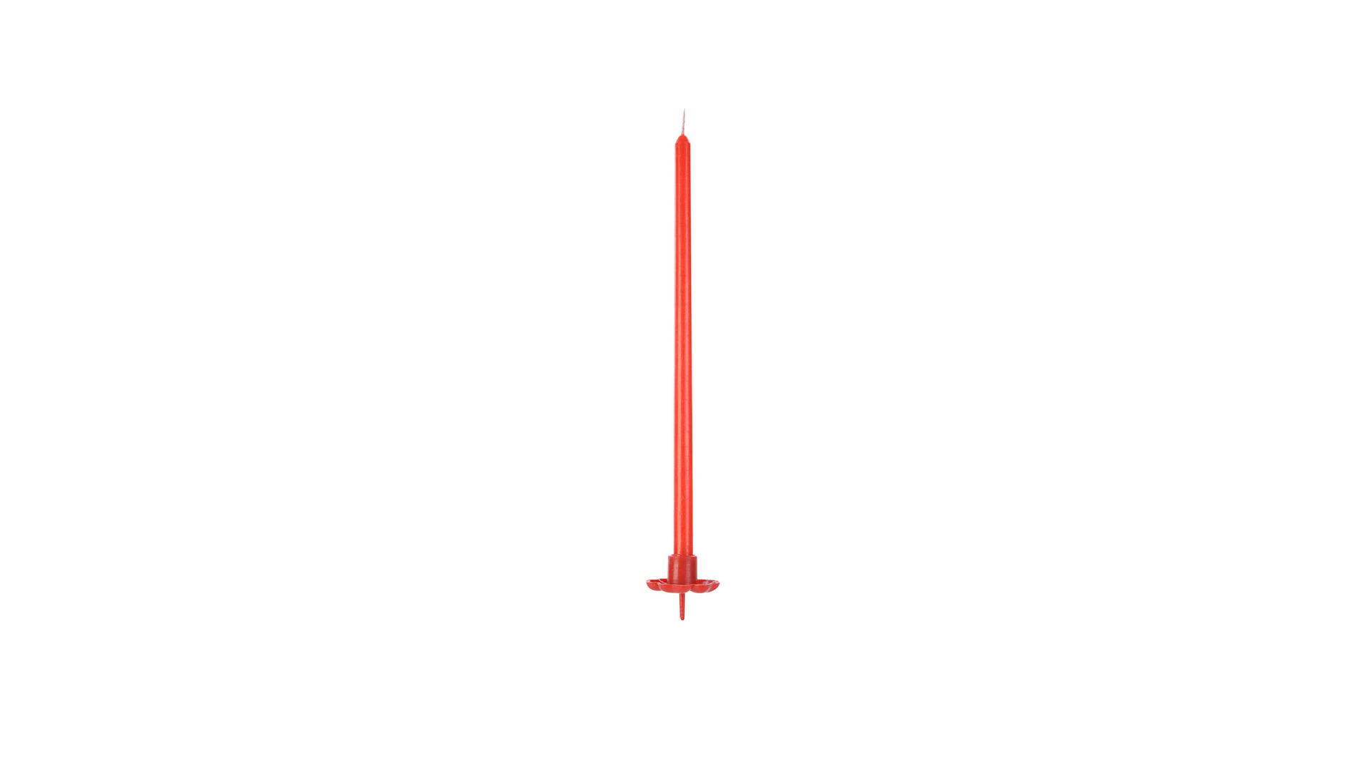 Mezzostelo + Supporto Rosso pz 50