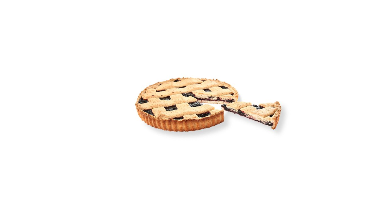 Crostata Vegana ai Frutti di Bosco kg 1 pz 1