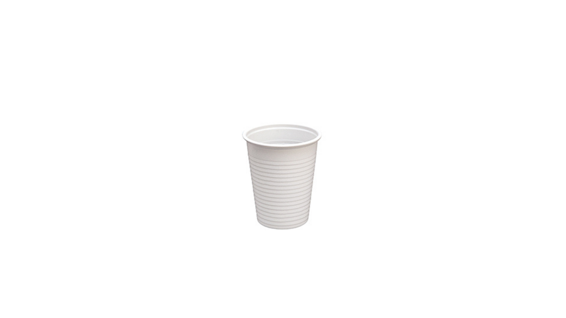 BICCHIERI CAPPUCCINO 200cc BIANCO PLASTICA PZ 30