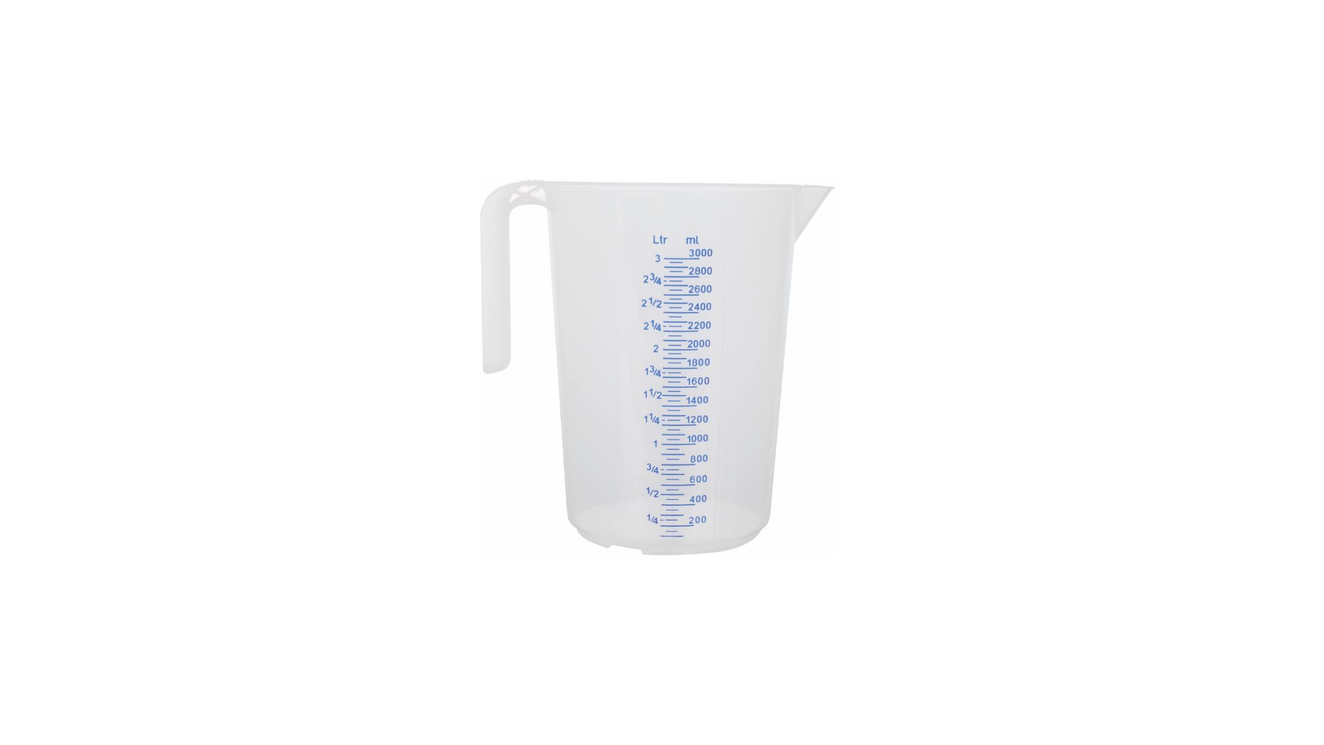 Caraffa Graduata 3 l Maniglia Aperta