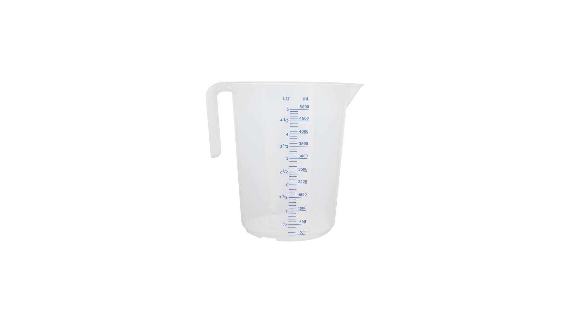 Caraffa Graduata 5 l Maniglia Aperta