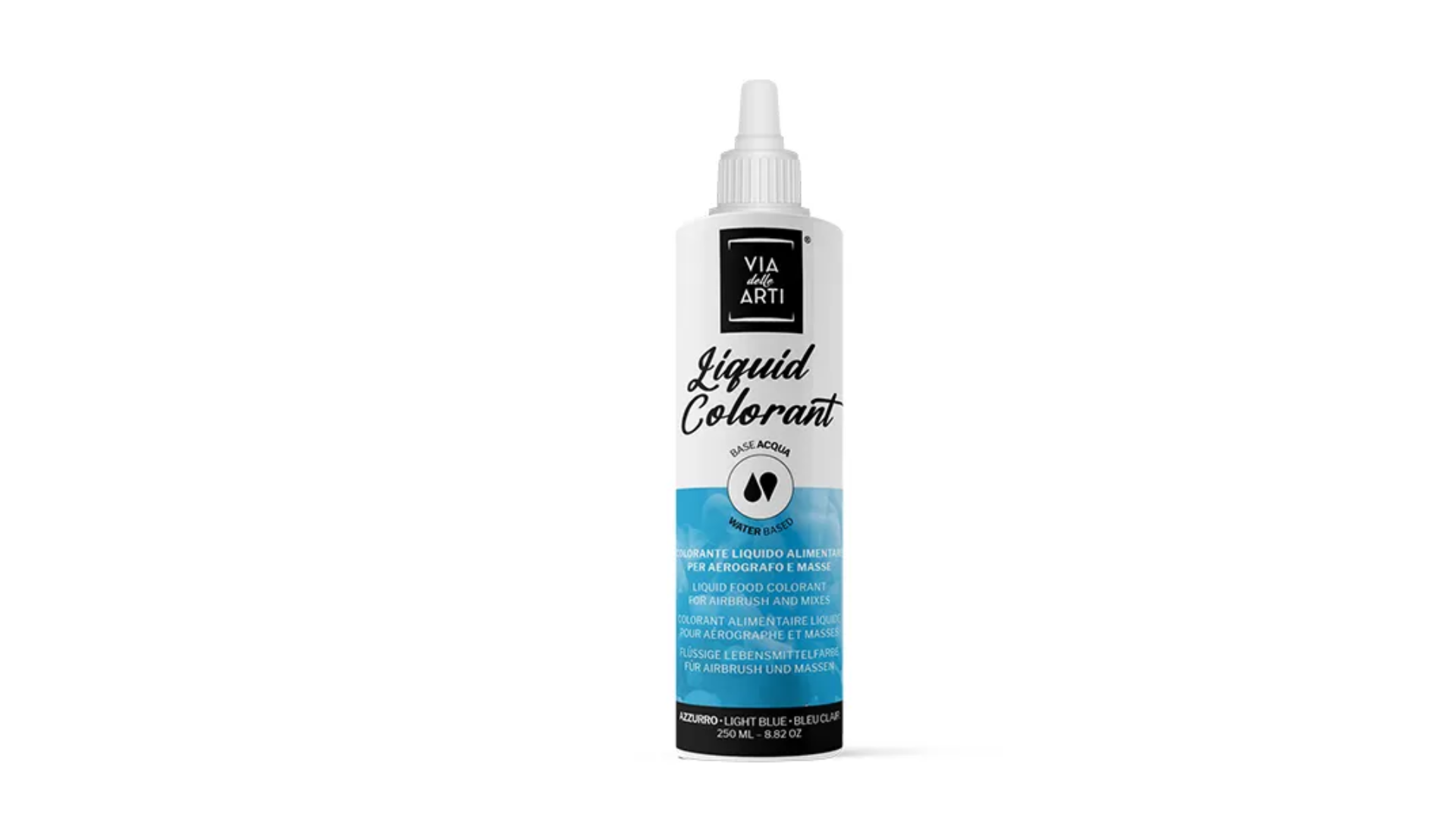Colorante Liquido Base Acqua Azzurro gr 250