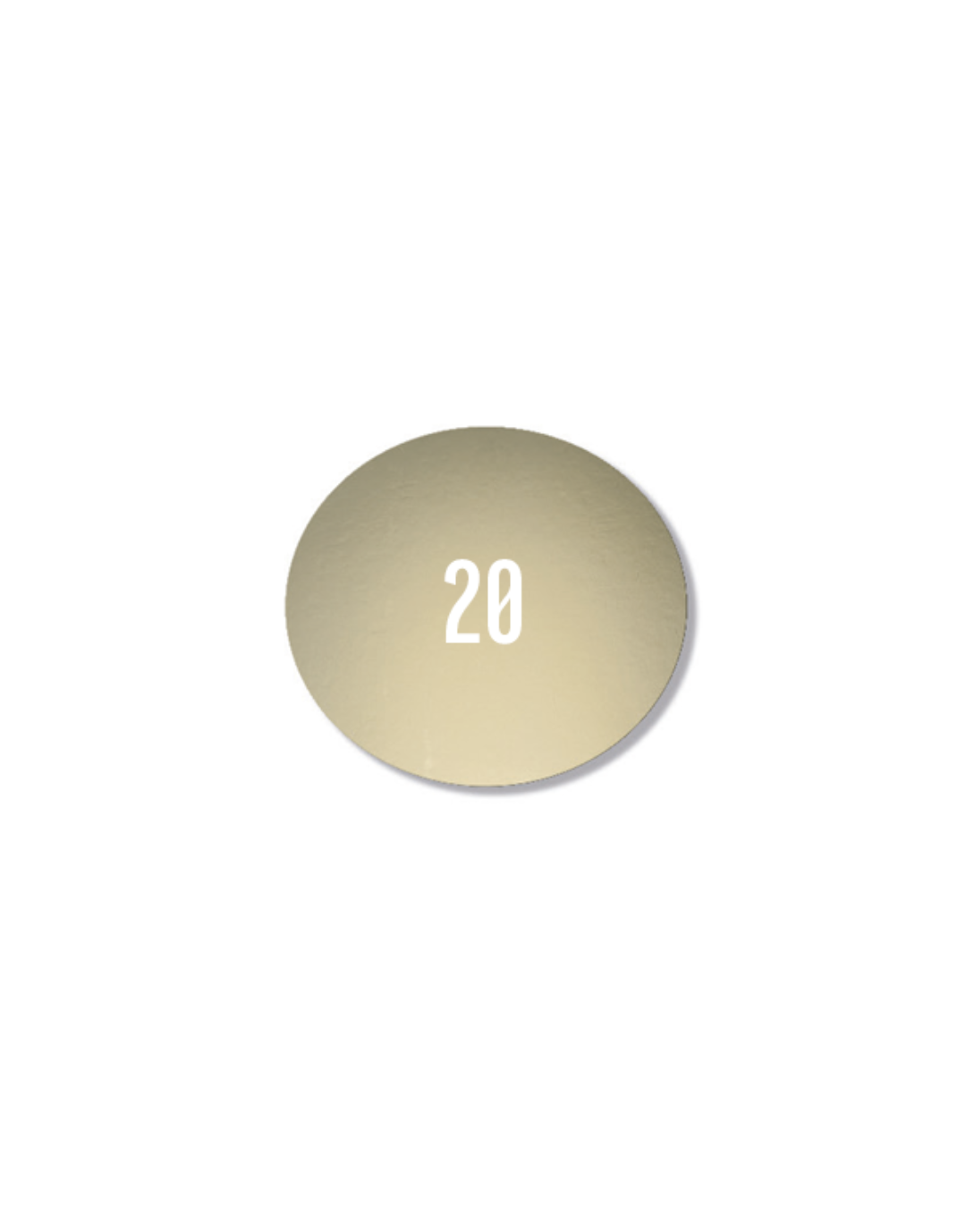 Dischi ORO 20 pz 100