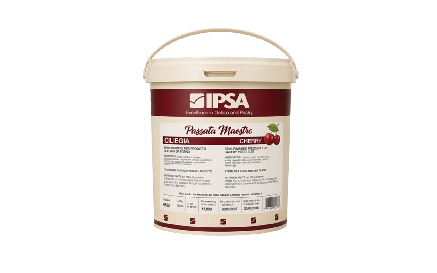 Passata Ciliegia Maestro kg 15