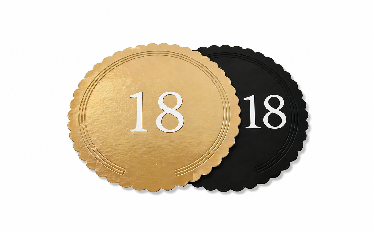 Dischi Neri/Oro 18 Smerlati