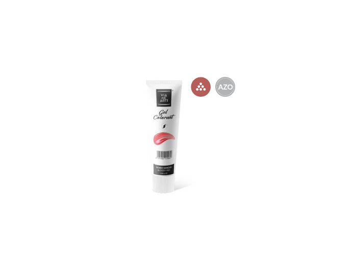 Colorante GEL Concentrato Rosso Sangue gr 100