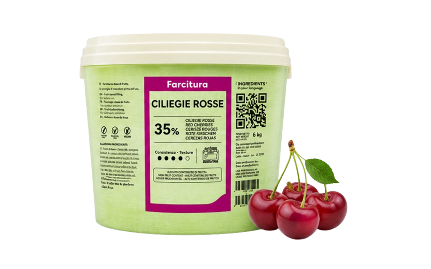 Farcitura di Ciliegie Rosse kg 6