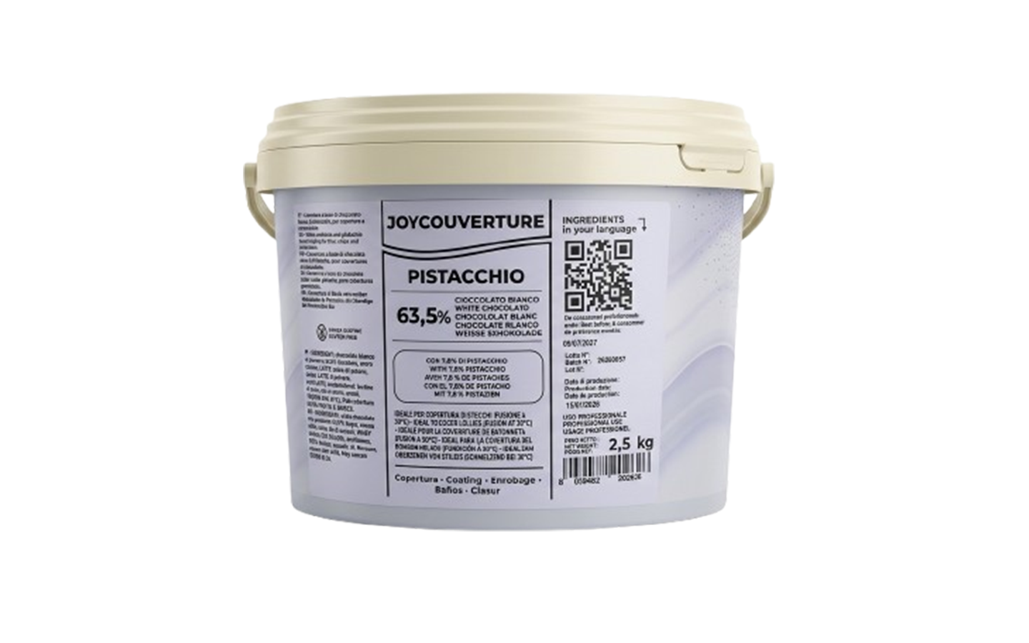 Joycouverture Pistacchio kg 2.5