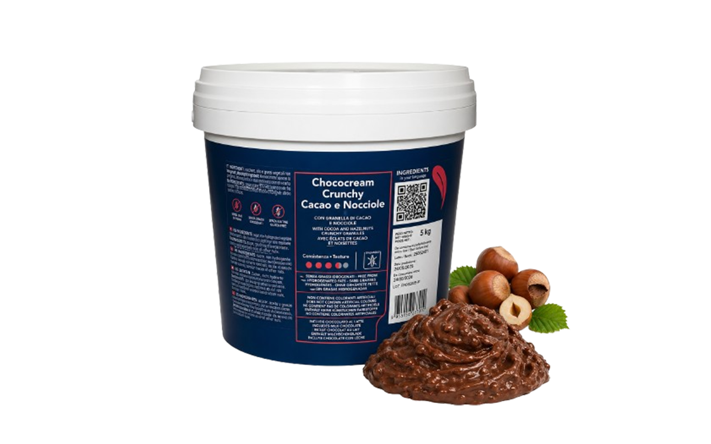 Chococream Crunchy Cacao & Nocciola kg 5