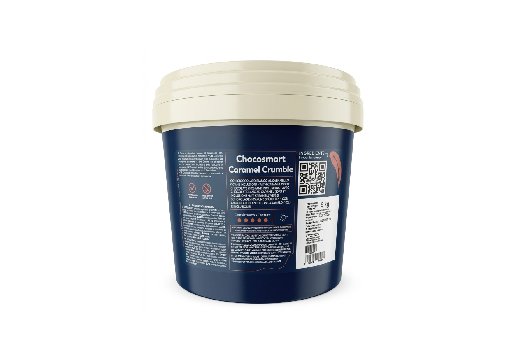 Chocosmart Caramel Crumble kg 5