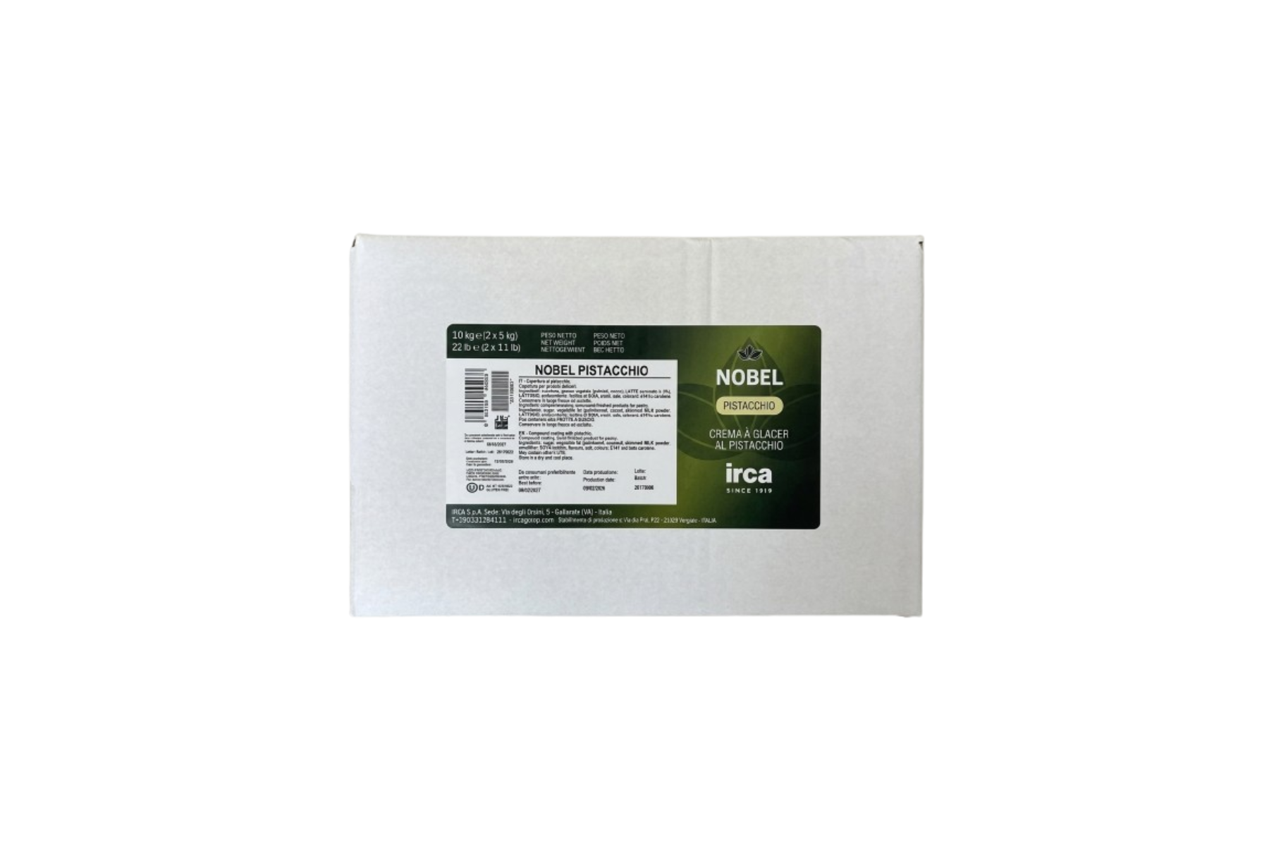Nobel Pistacchio - Dischi 5 kg