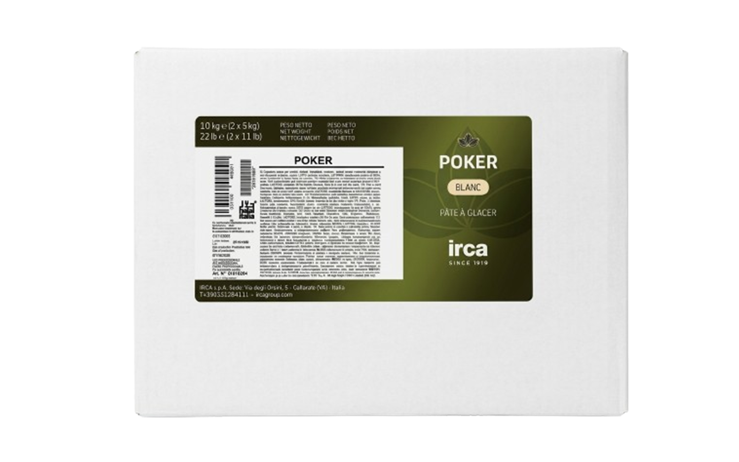 Poker Bianco - Dischi kg 10