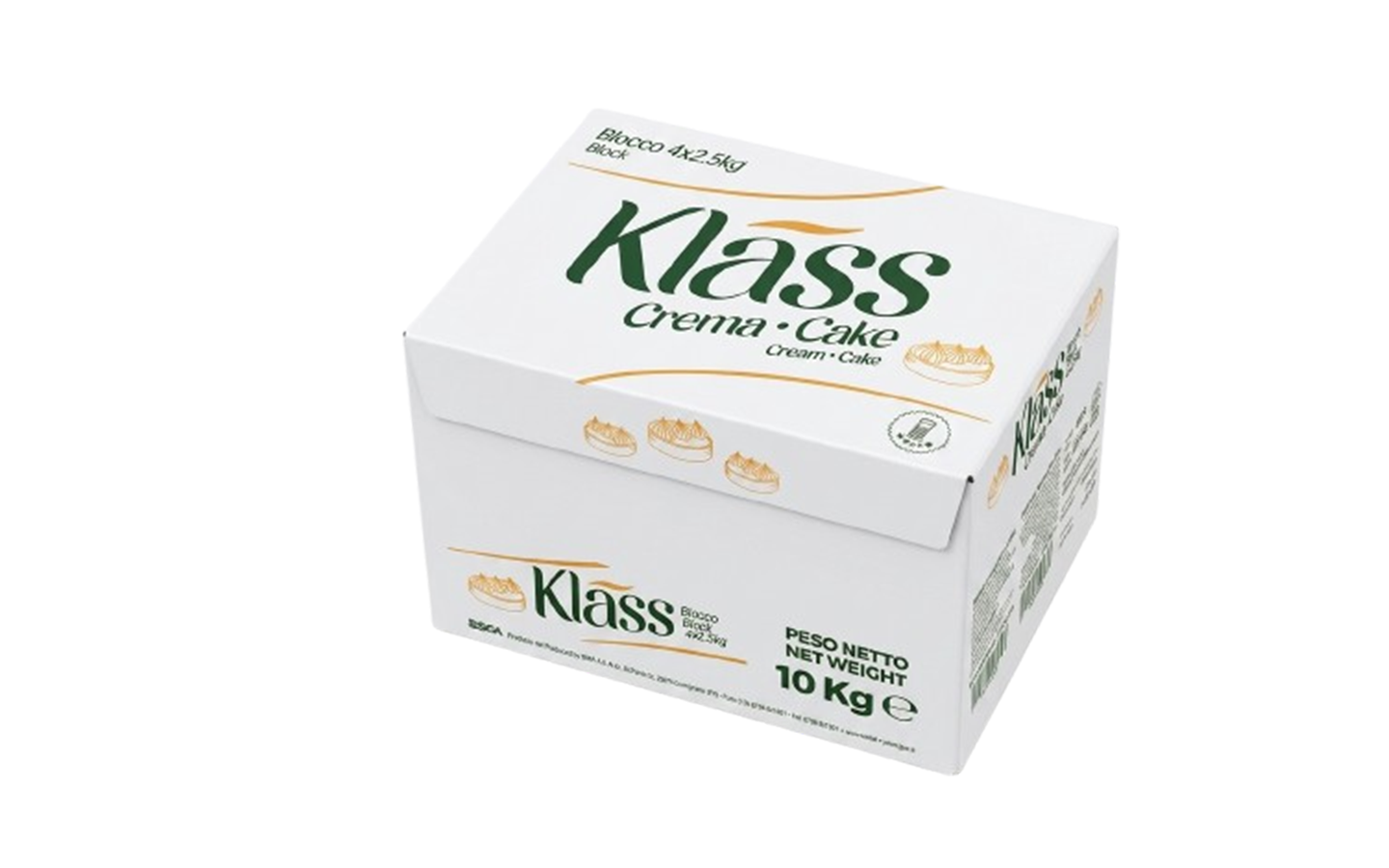 Klass Crema - Blocchi kg 10