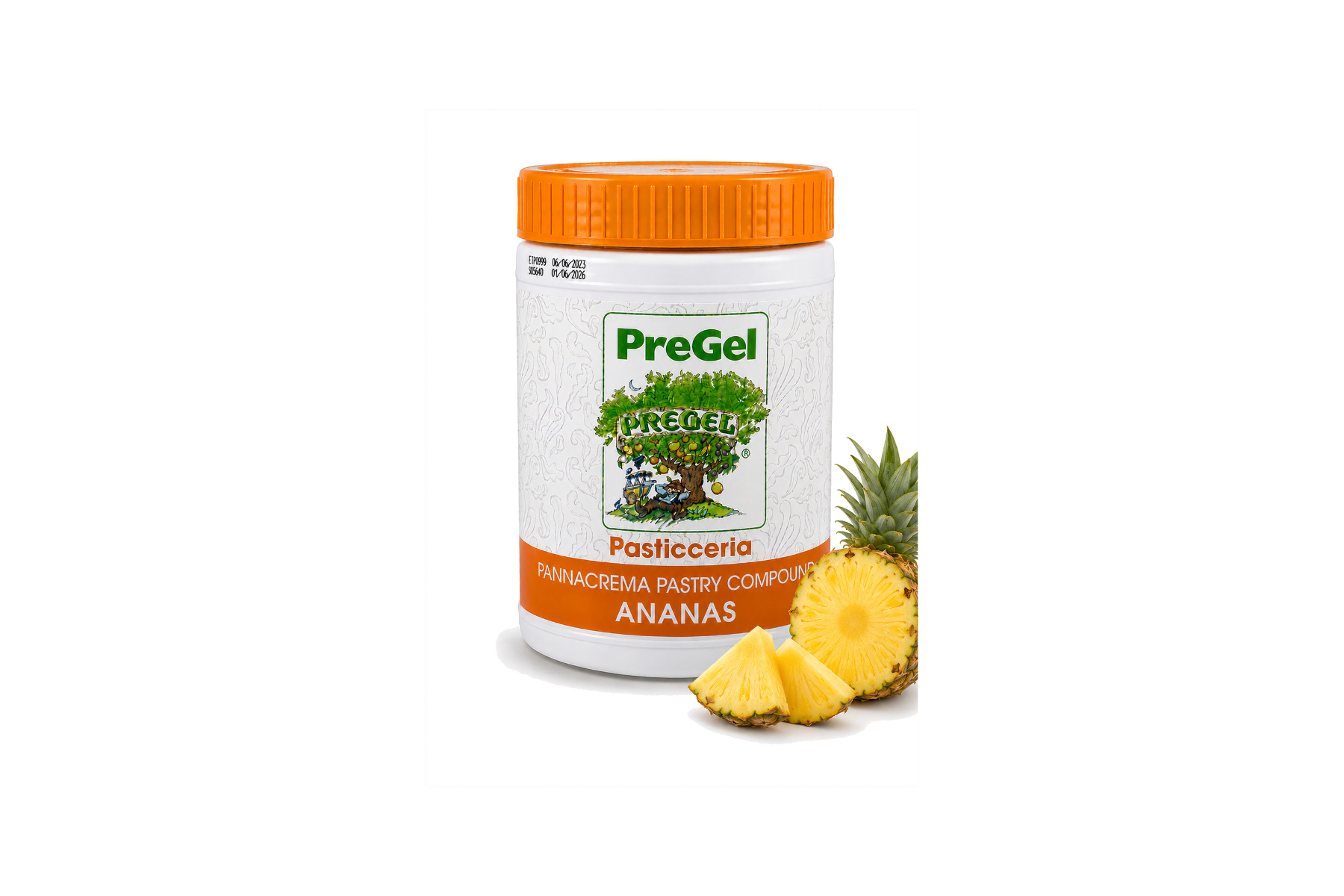 Pannacrema Ananas kg 1.1