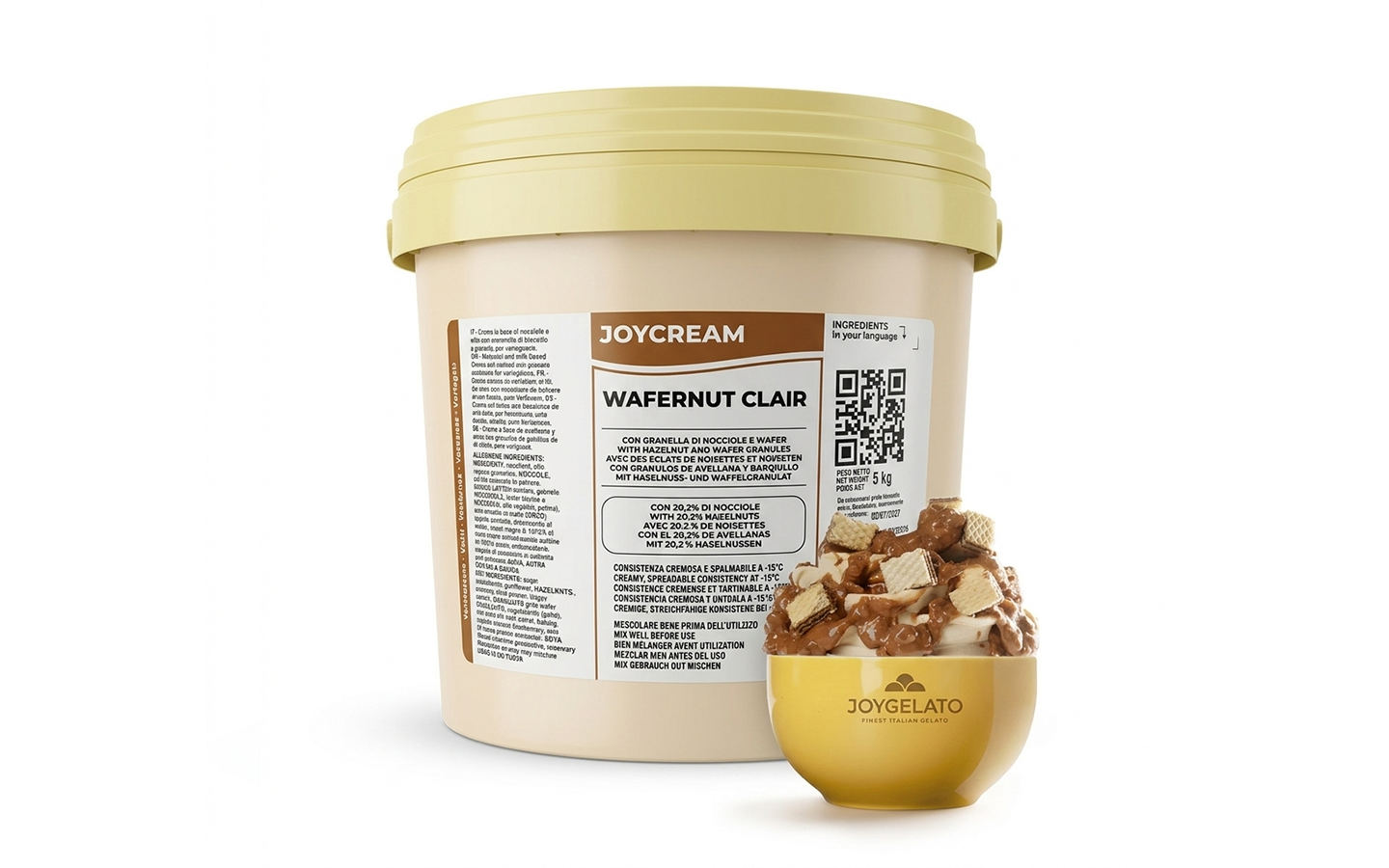 Joycream Wafernut Clair kg 5