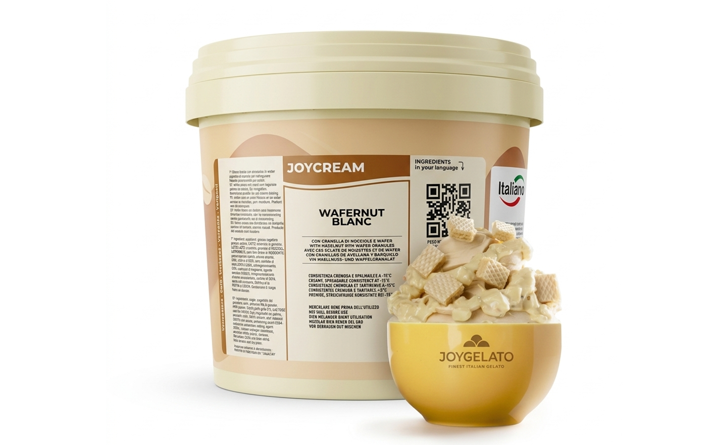 Joycream Wafernut Blanc kg 5