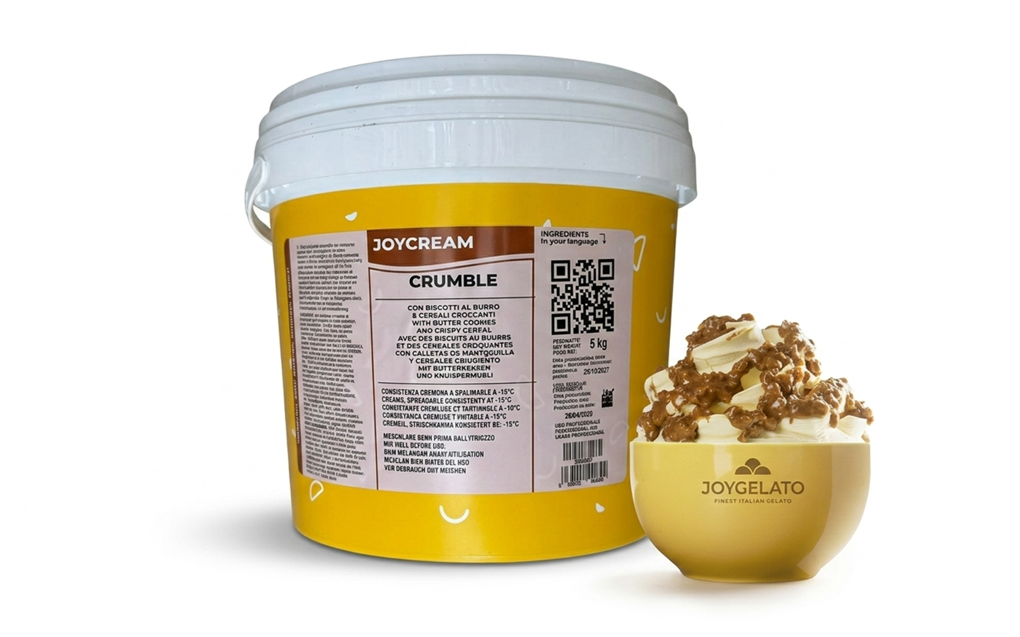 Joycream Crumble lt kg 5