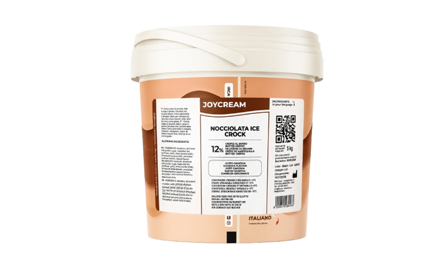 Nocciolata ICE Crock kg 5