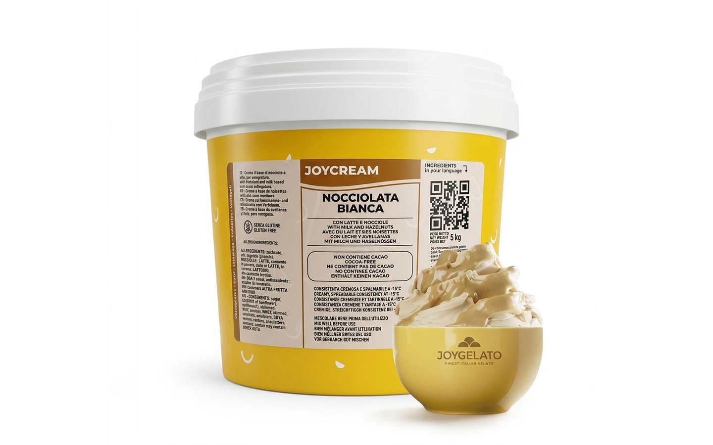 Joycream Nocciolata Bianca kg 5
