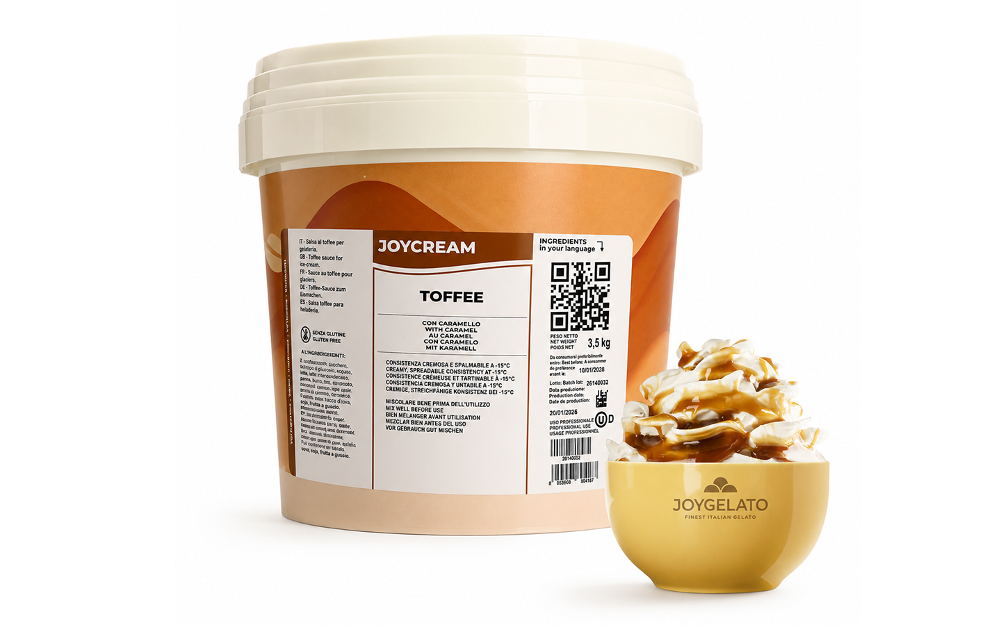 Joycream Toffee kg 3.5