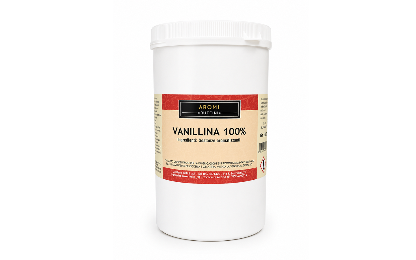 Vanillina Polvere kg 1