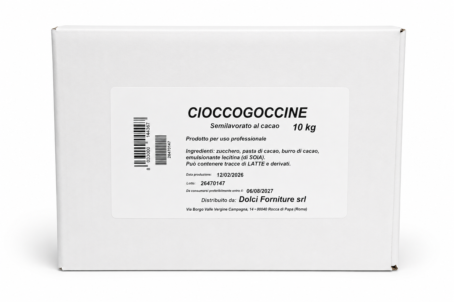 Cioccogoccine 1100 kg 10