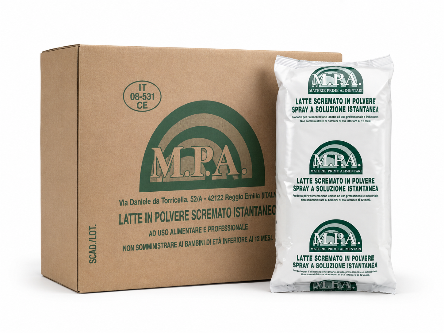 LATTE IN POLVERE SCREMATO KG 1x12
