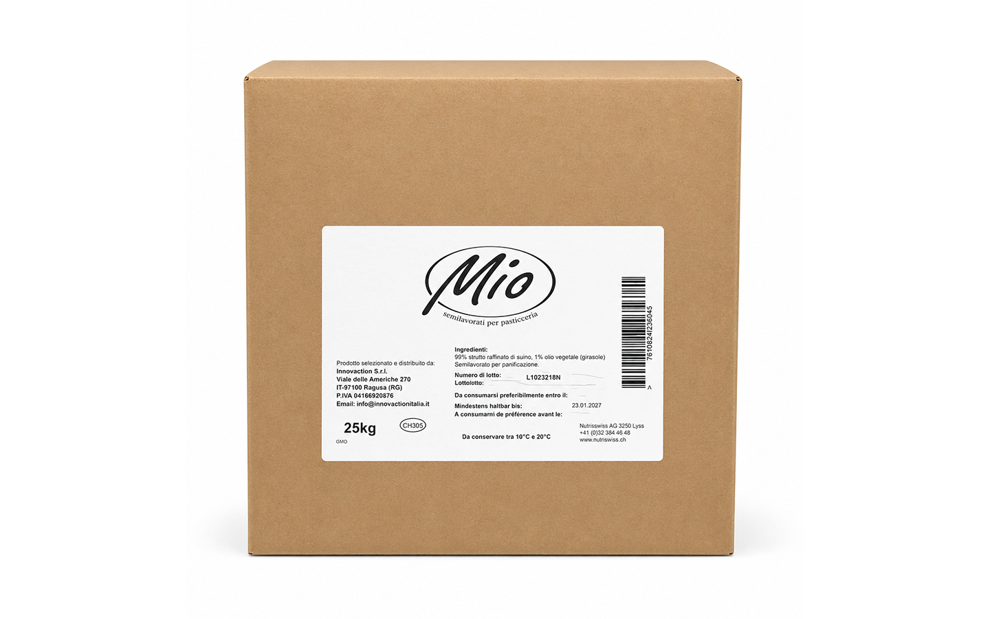 Strutto Extra MIO kg 25