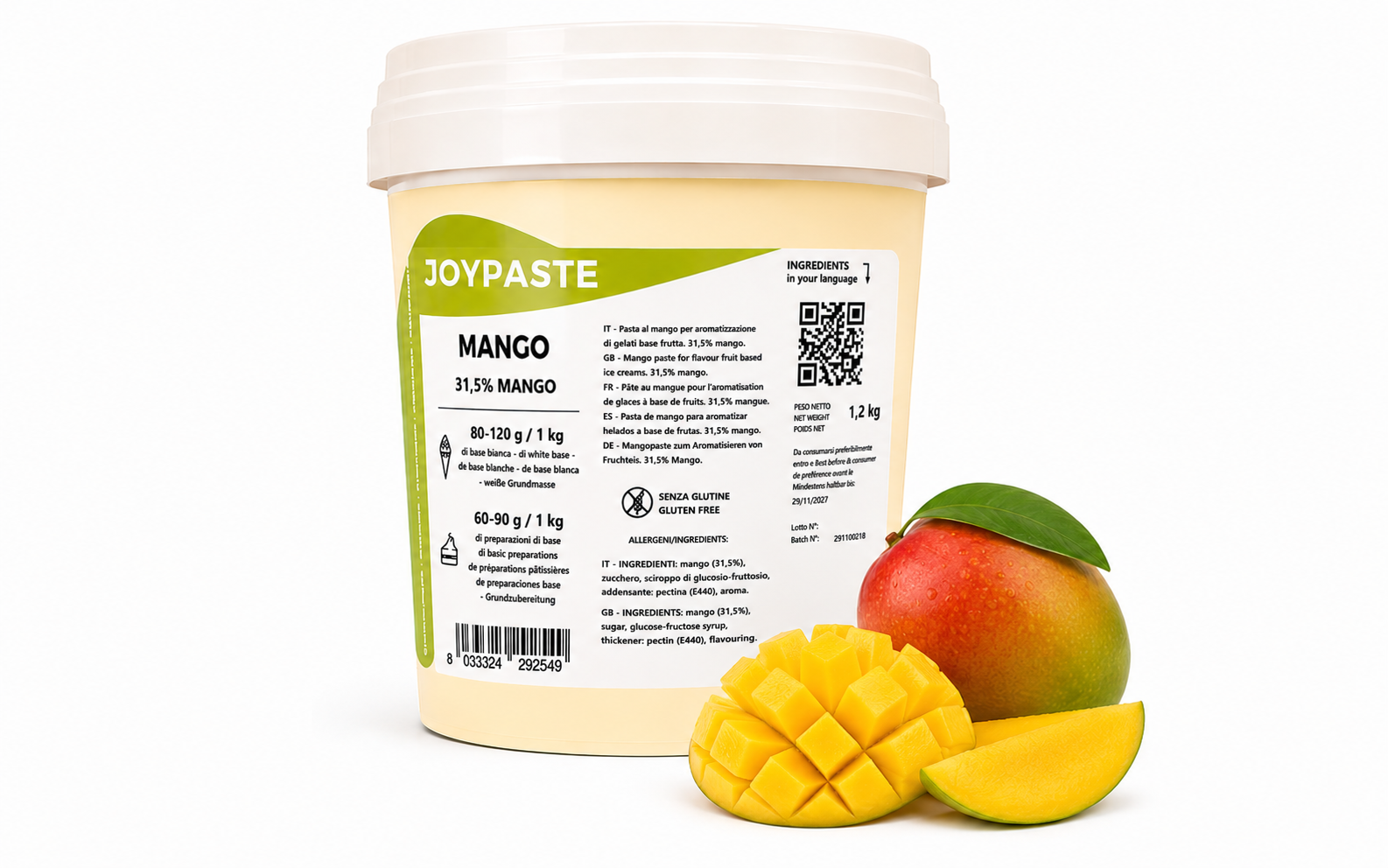 Joypaste Mango kg 1.2