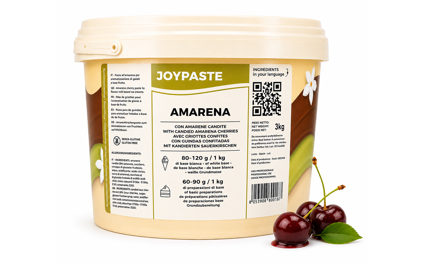 Joypaste Amarena kg 3