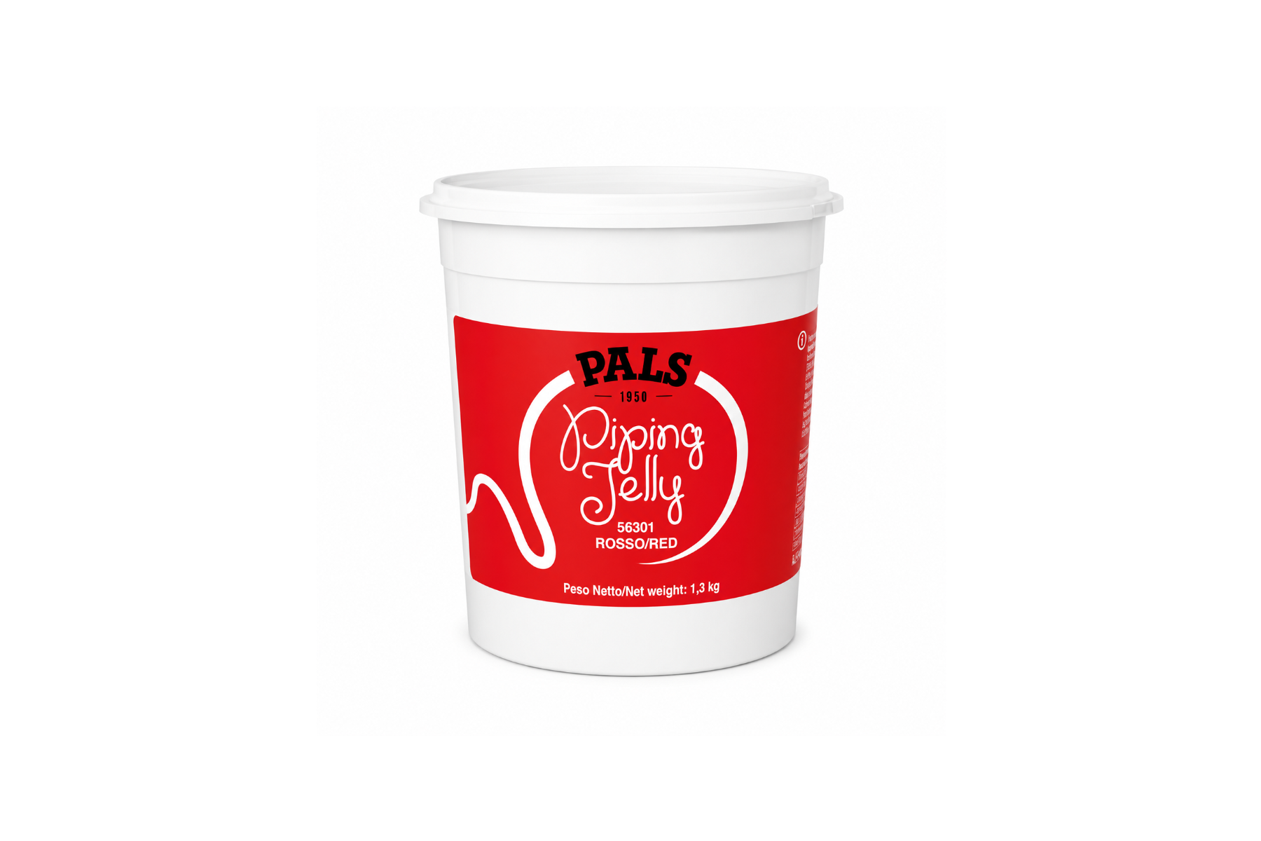 Piping Jelly Rosso kg 1.3