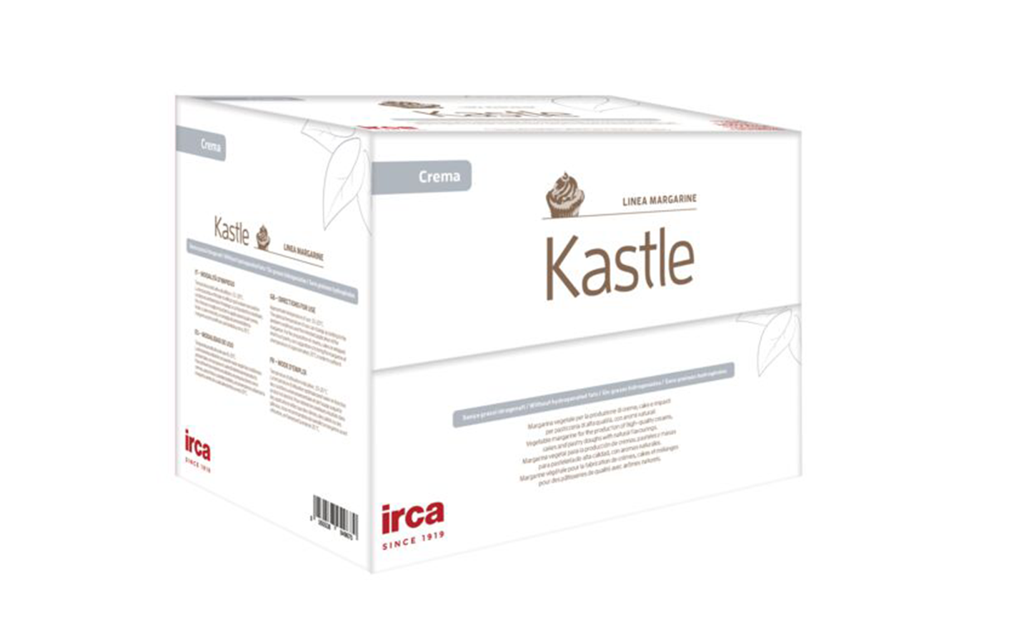 Margarina Kastle Crema - Blocchi kg 10