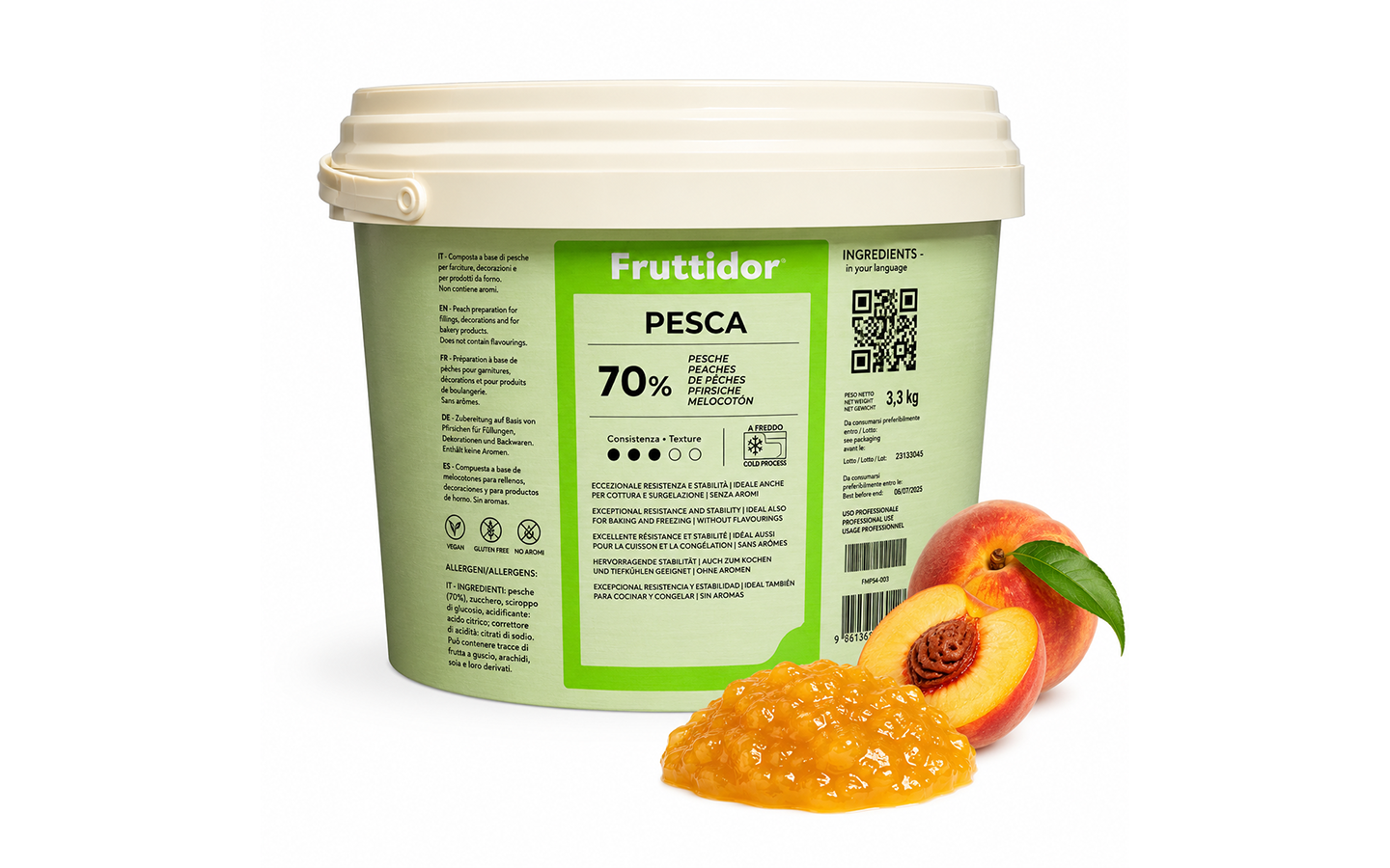Fruttidor Pesca kg 3.3