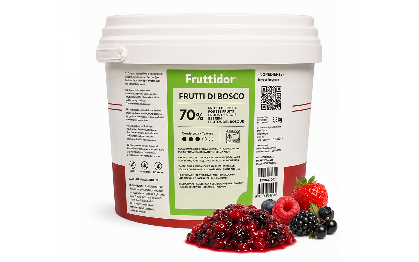 Fruttidor Frutti di Bosco kg 3.3