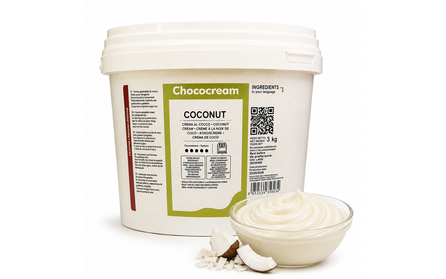Chococream Coconut kg 3