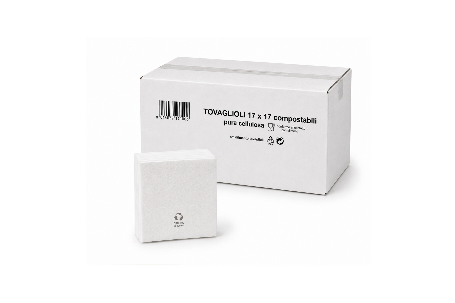 Tovaglioli 17X17 pz 2000