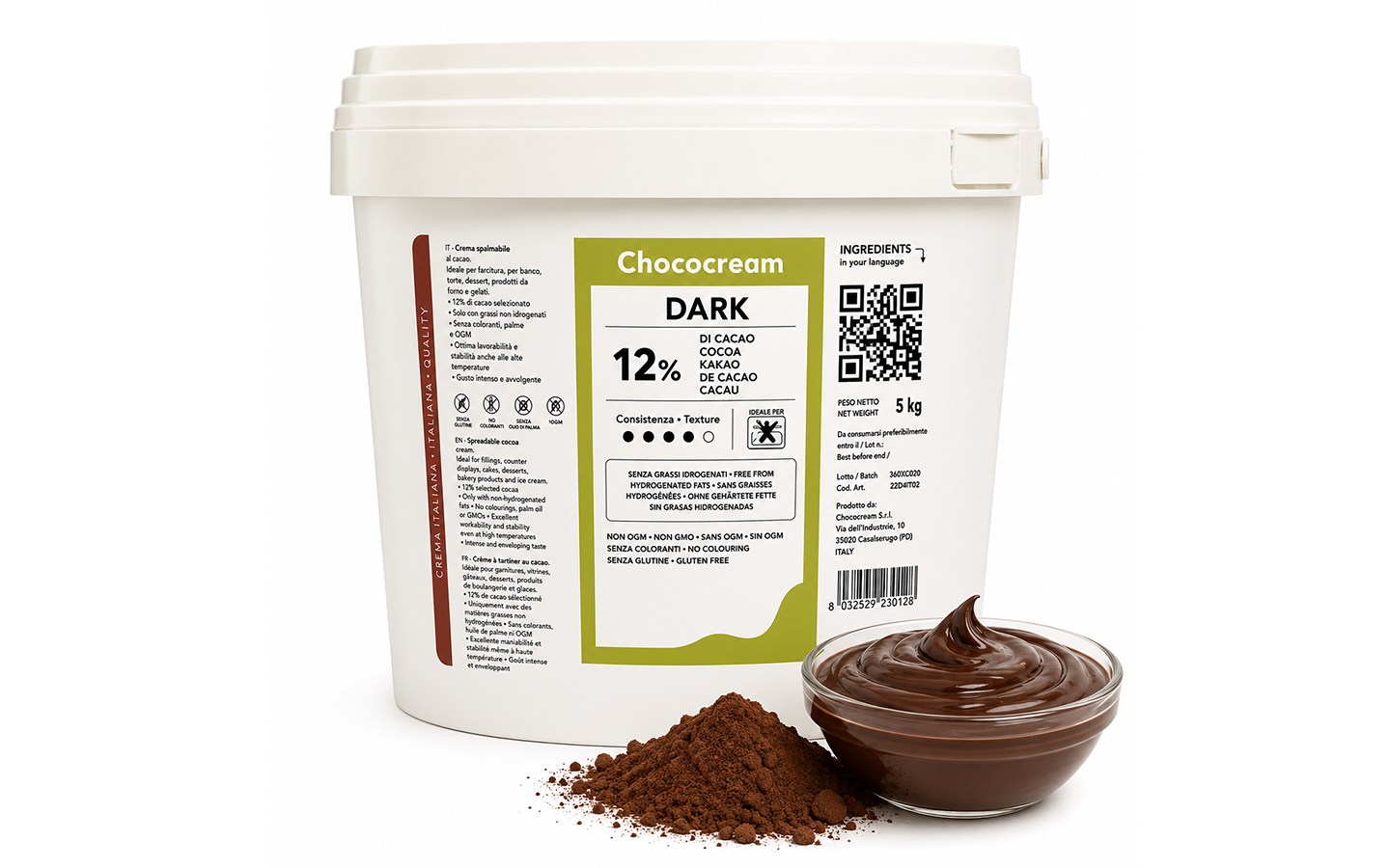 Chococream Dark kg 5