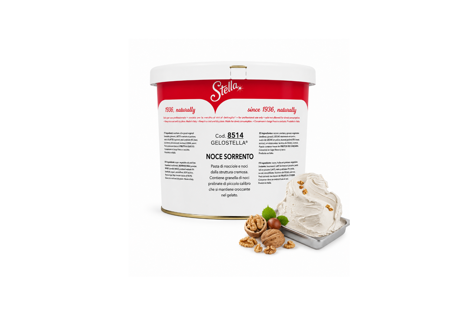 Noce Sorrento - Gelostella® kg 2.5