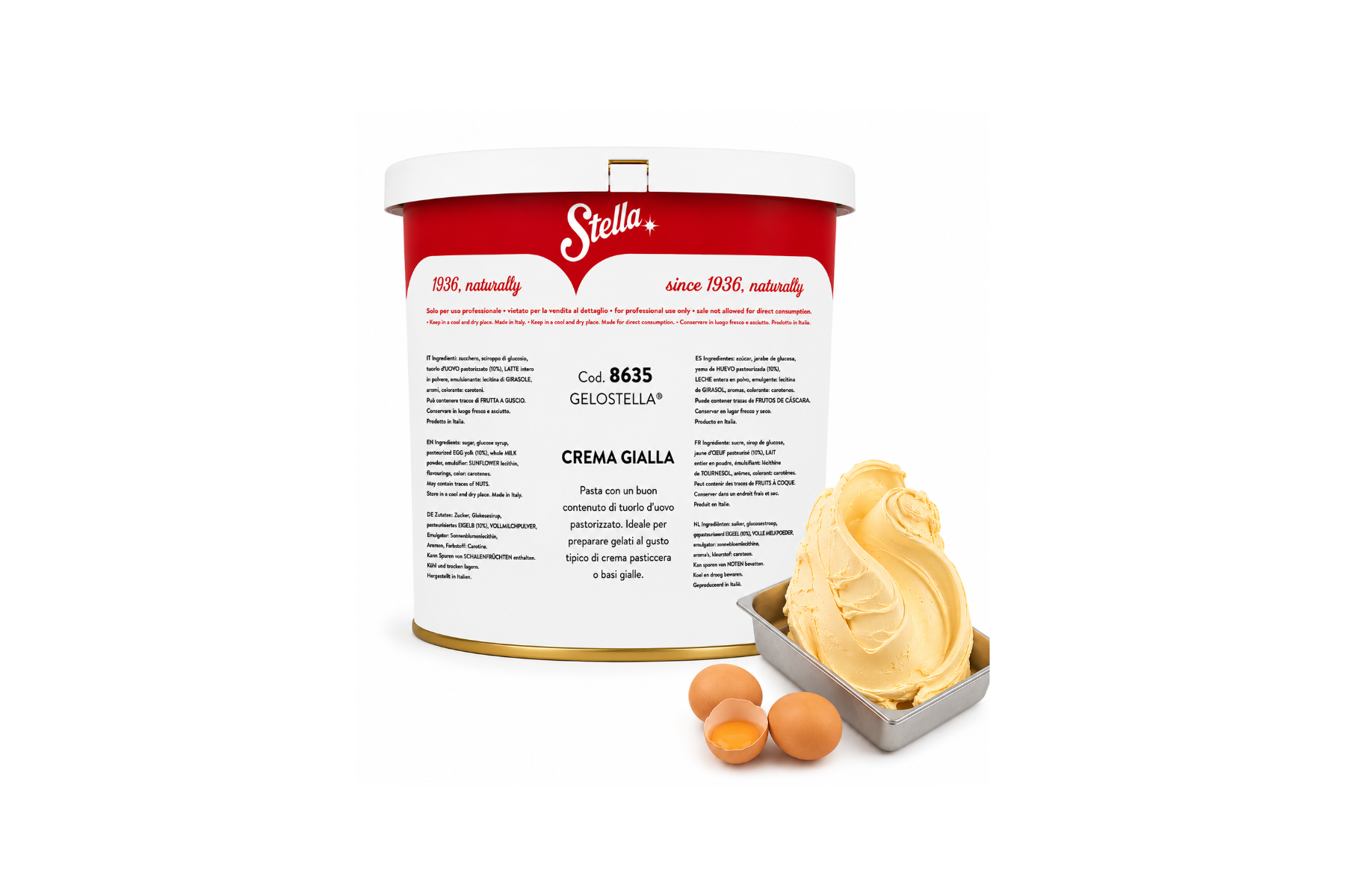 Crema Gialla - Gelostella® kg 6